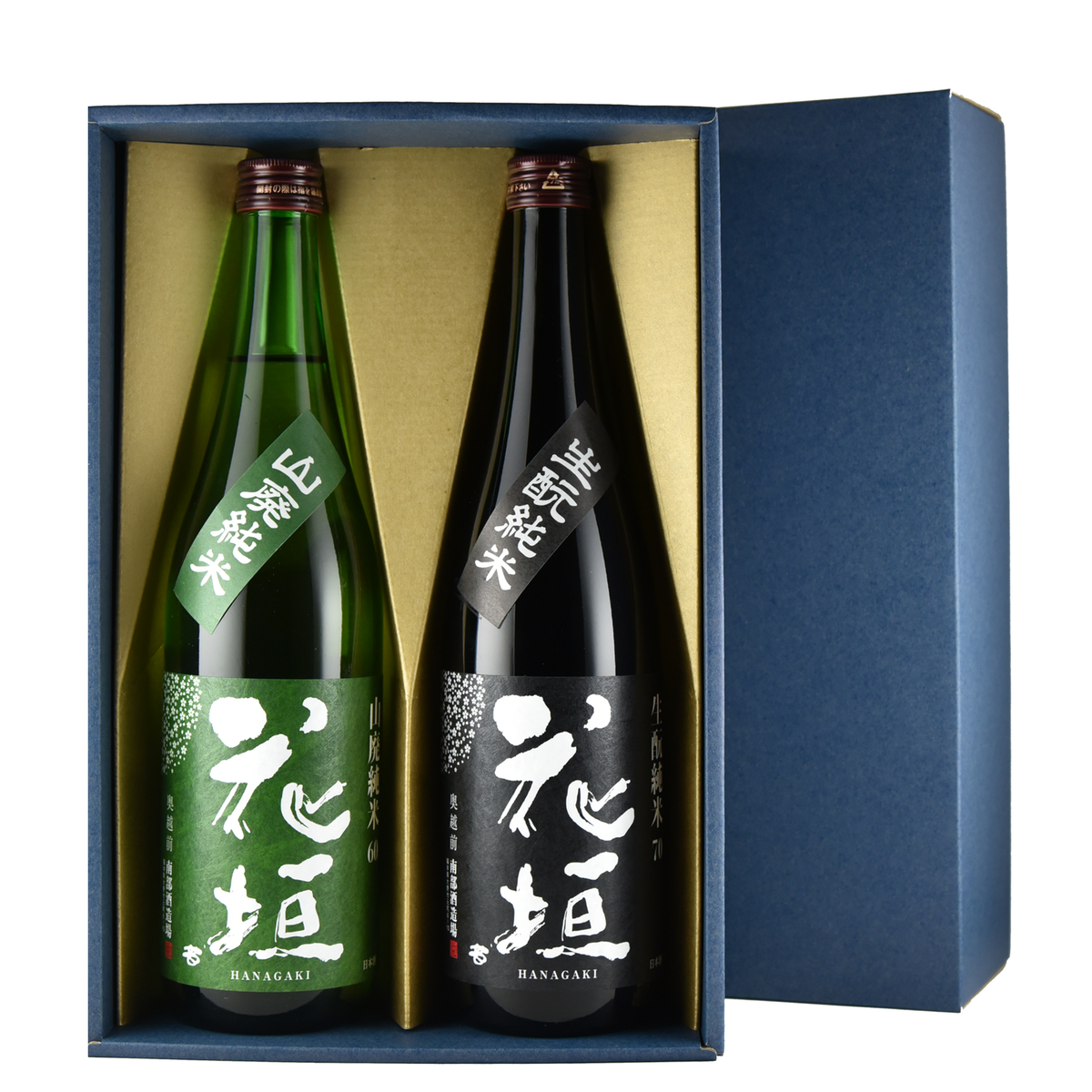 金雀 大吟醸 特別限定醸造、伝承山廃、秘伝隠生酛 - 日本酒